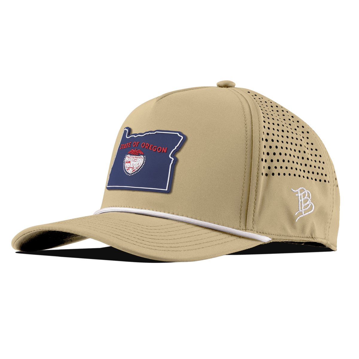 Oregon Patriot Series Curved 5 Panel Rope Desert