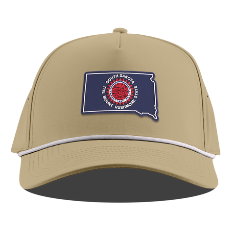 South Dakota Patriot Series Curved 5 Panel Rope Desert