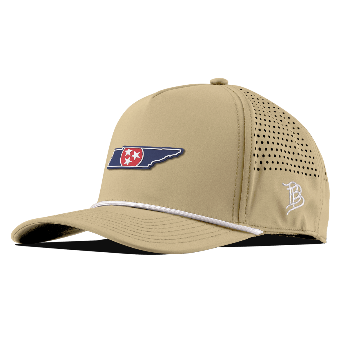 Tennessee Patriot Series Curved 5 Panel Rope Desert