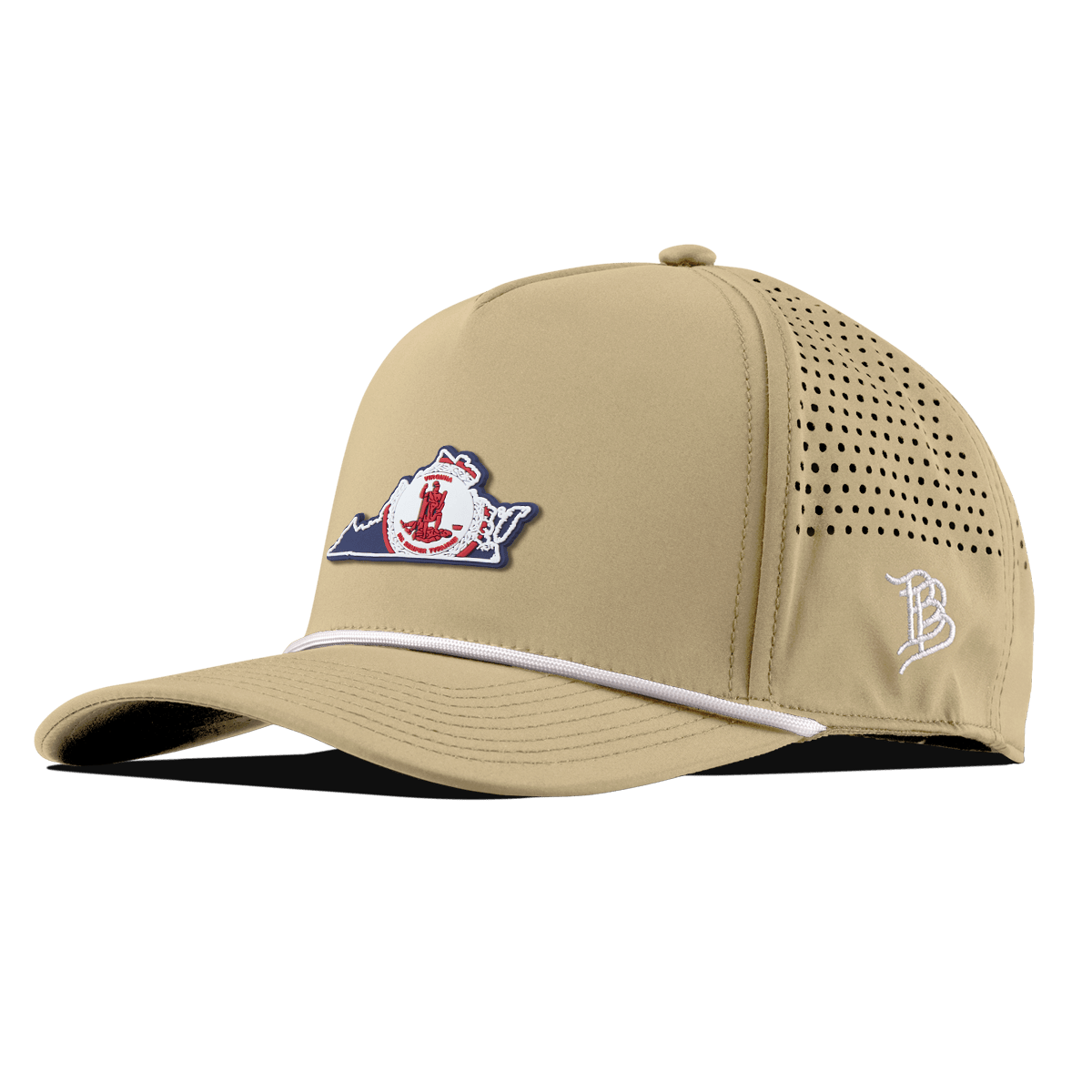 Virginia Patriot Series Curved 5 Panel Rope Desert