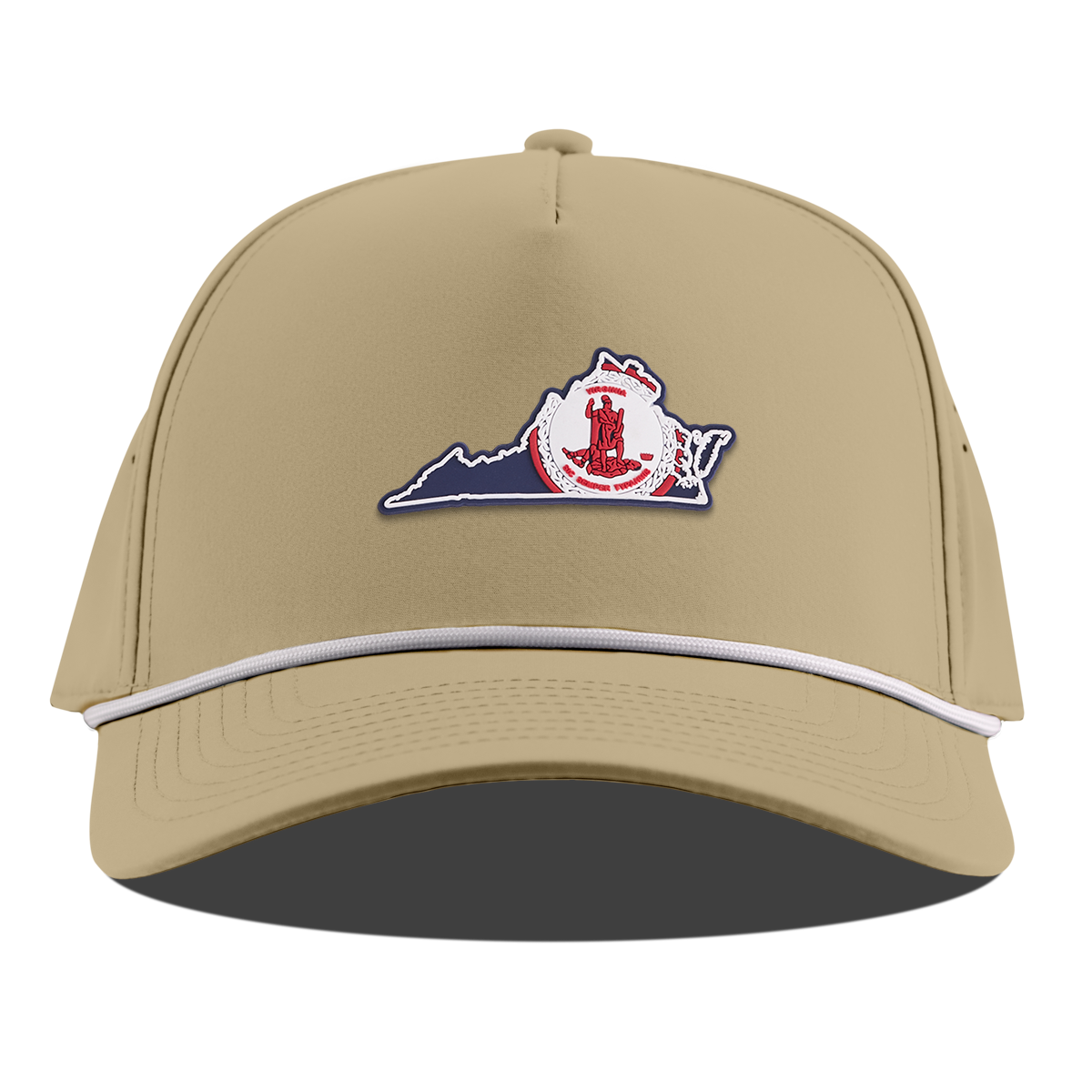 Virginia Patriot Series Curved 5 Panel Rope Desert