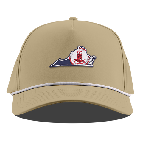 Virginia Patriot Series Curved 5 Panel Rope Desert