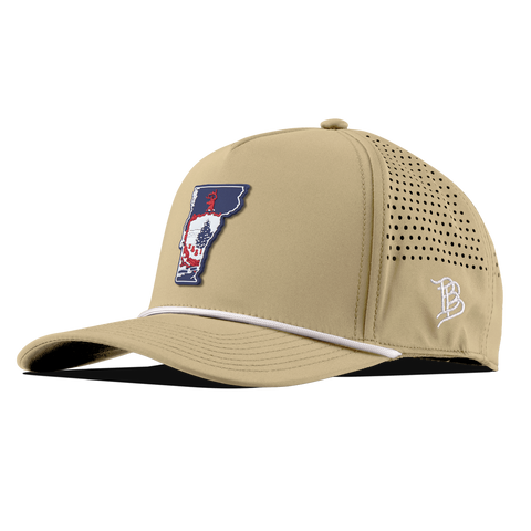 Vermont Patriot Series Curved 5 Panel Rope Desert