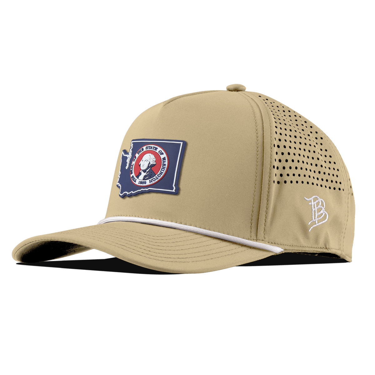 Washington Patriot Series Curved 5 Panel Rope Desert