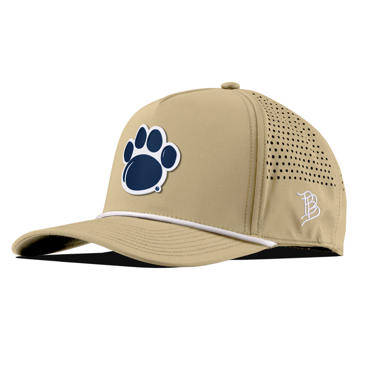 Pennsylvania State University "Penn State Paw" Curved 5 Panel Rope Desert