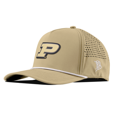 Purdue University "Purdue Block" Curved 5 Panel Rope Desert