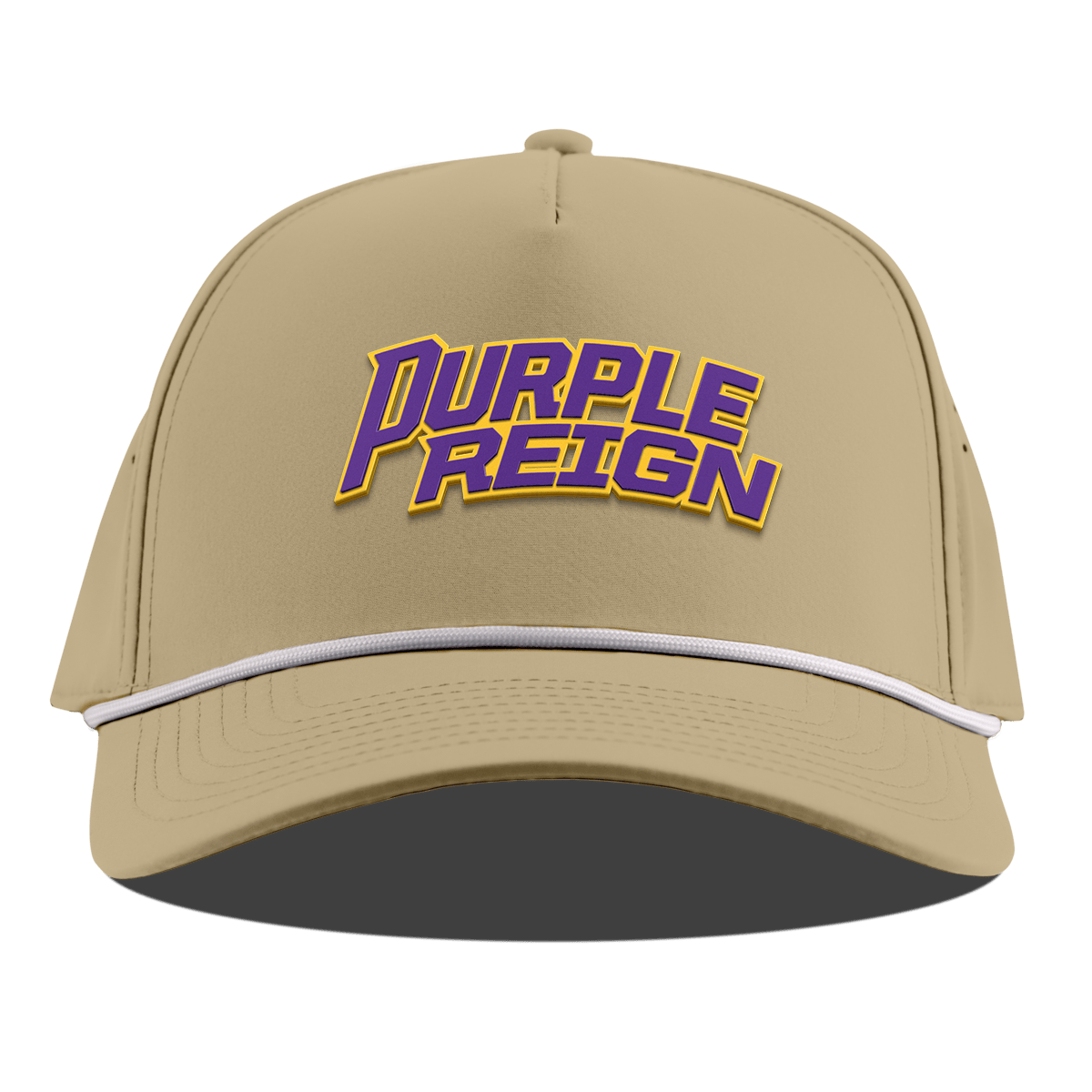 Louisiana State University "P Reign" Curved 5 Panel Rope Desert