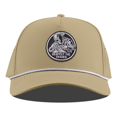 Respect The Trades Welder Curved 5 Panel Rope Desert