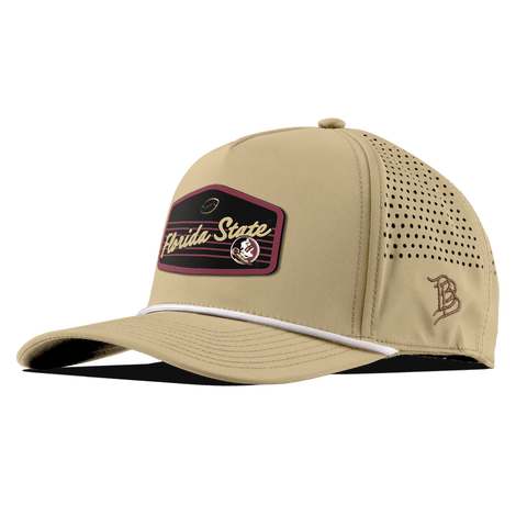 Florida State University "Seminole Football" Curved 5 Panel Rope Desert
