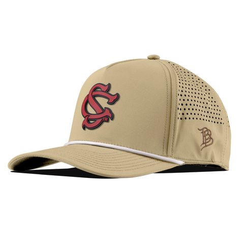 University of South Carolina "South Carolina Baseball" Curved 5 Panel Rope Desert