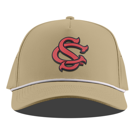University of South Carolina "South Carolina Baseball" Curved 5 Panel Rope Desert