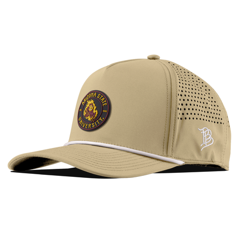 Arizona State University "Sparky's Legacy Dark" Curved 5 Panel Rope Desert