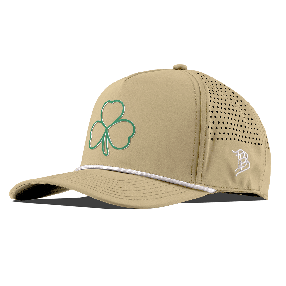 Stacked Shamrock Curved 5 Panel Rope Desert