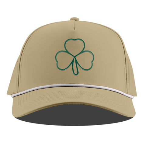 Stacked Shamrock Curved 5 Panel Rope Desert