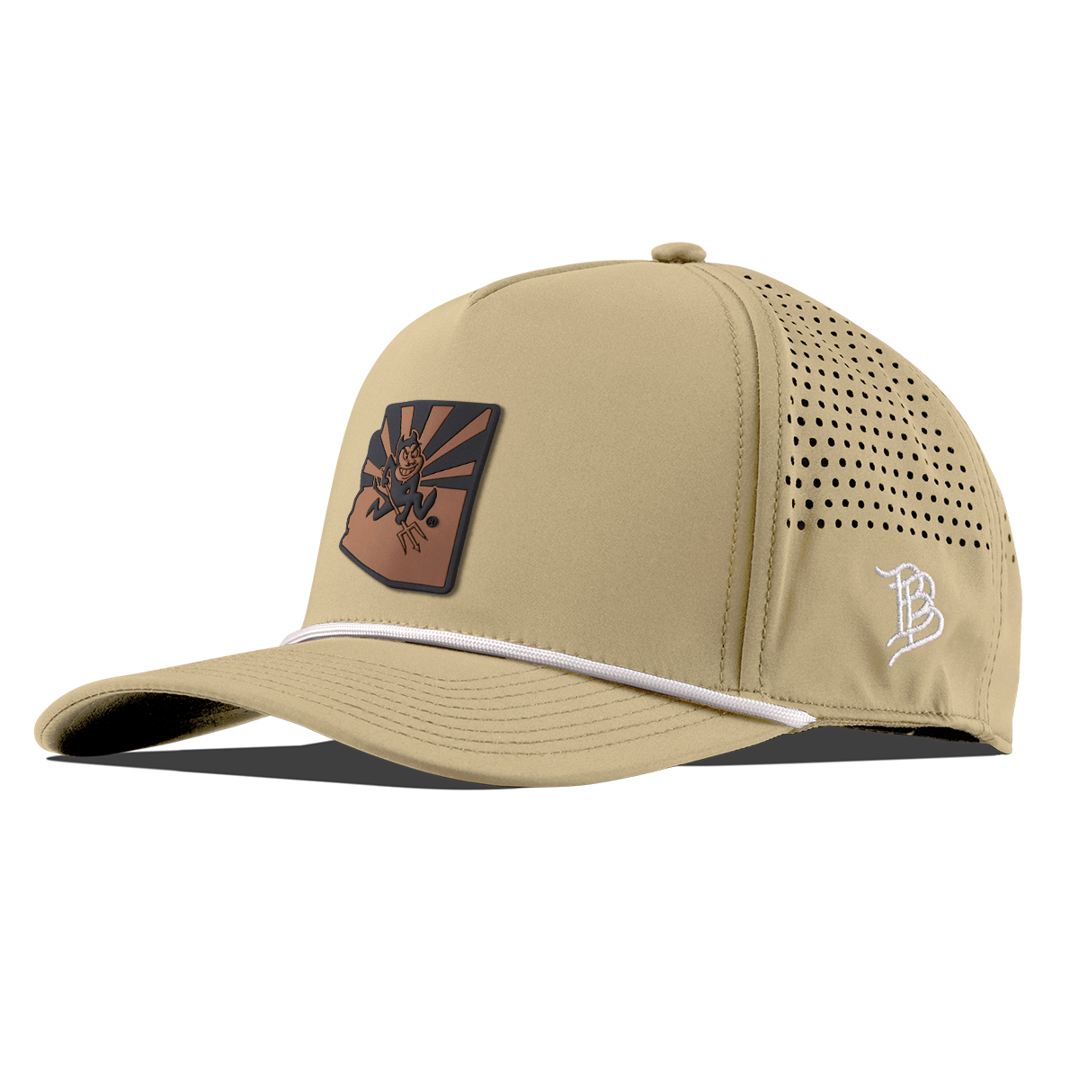 Arizona State University "Sun Devil State" Curved 5 Panel Rope Desert