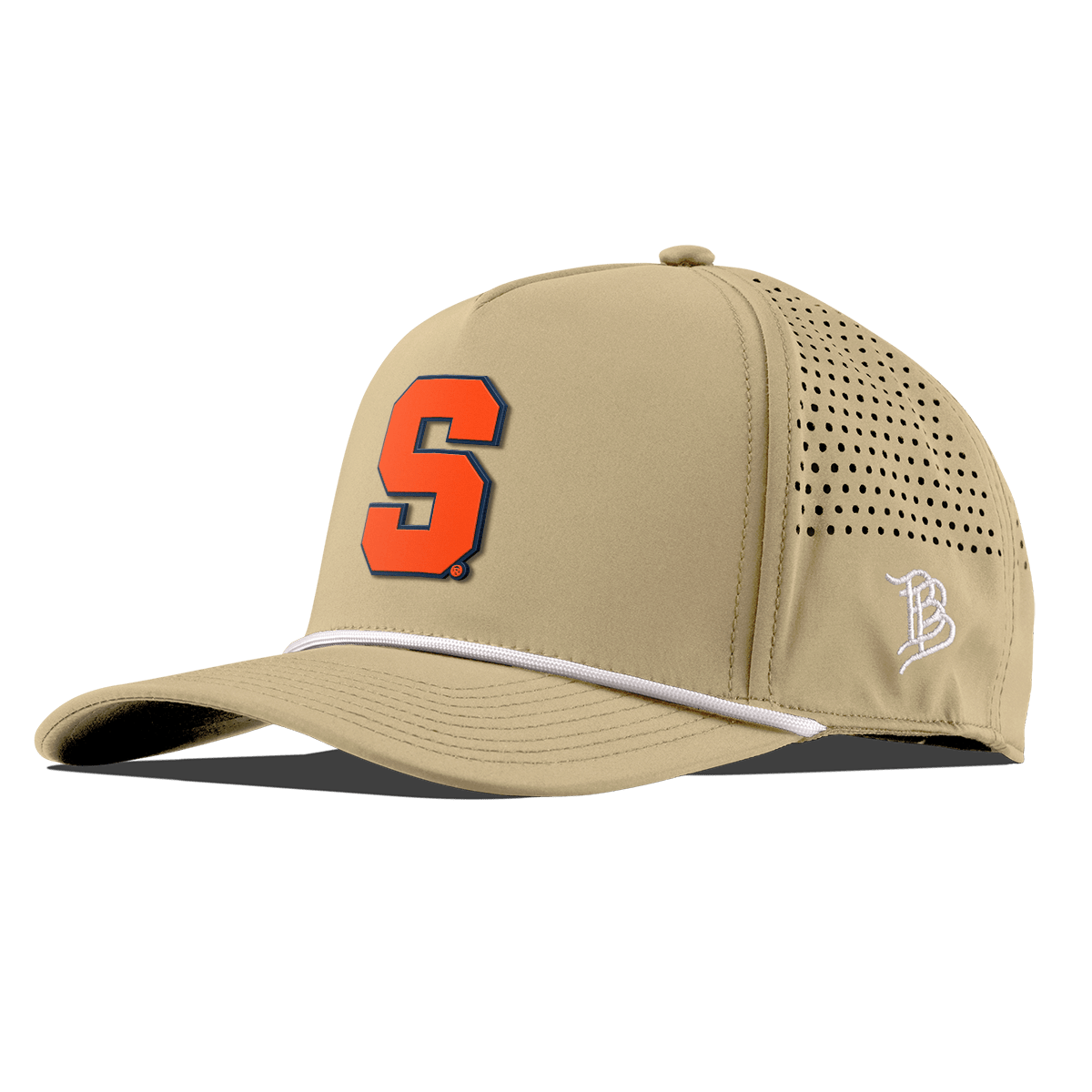 Syracuse University "Syracuse Orange Block" Curved 5 Panel Rope Desert