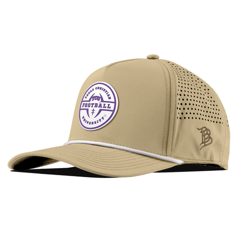 Texas Christian University "TCU Football Legacy" Curved 5 Panel Rope Desert