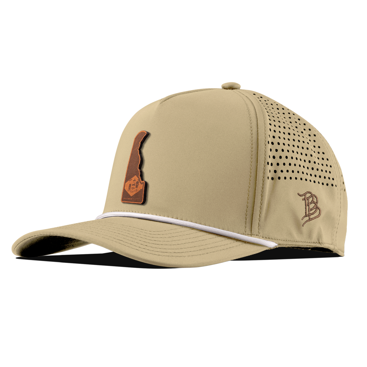 Delaware 1 Curved 5 Panel Rope Desert/White