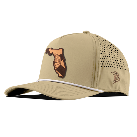 Florida 27 Curved 5 Panel Rope Desert/White