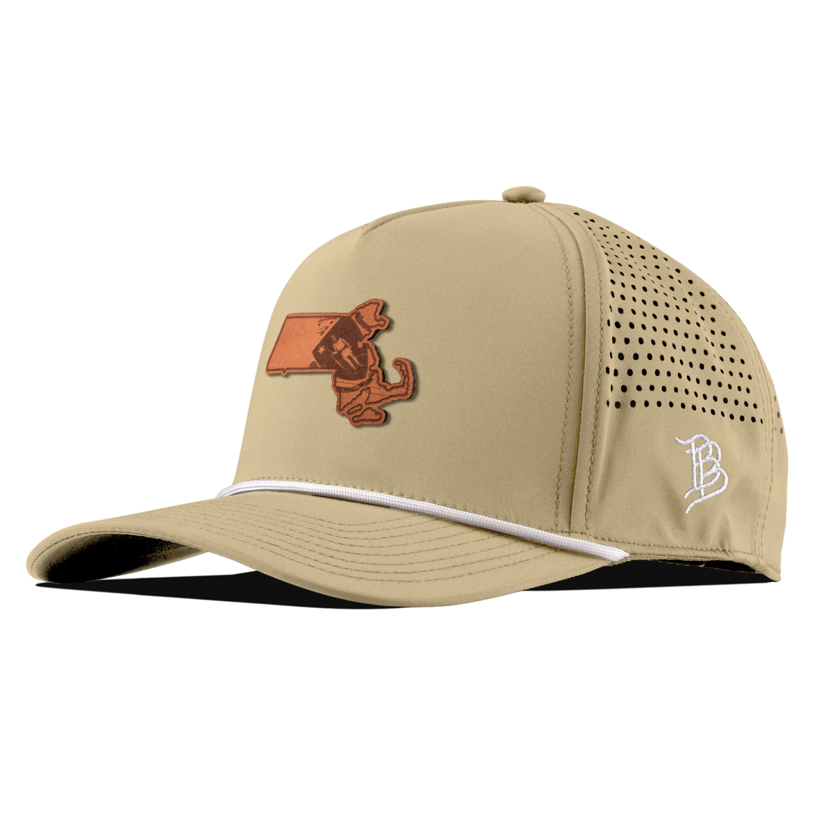Massachusetts 6 Curved 5 Panel Rope Desert