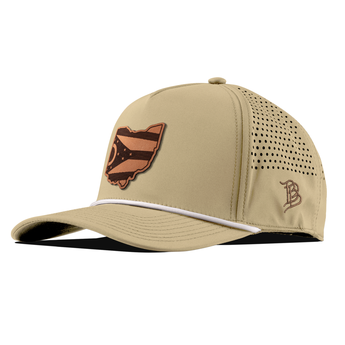 Ohio 17 Curved 5 Panel Rope Desert/White