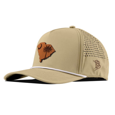 South Carolina 8 Curved 5 Panel Rope Desert/White