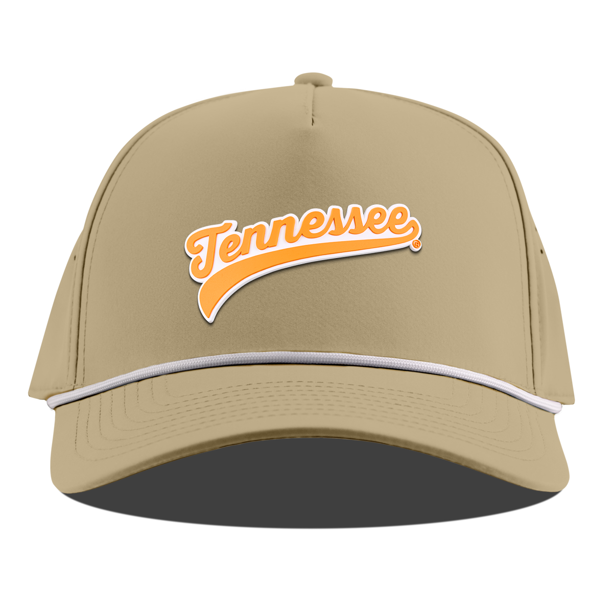 University of Tennessee "Tennessee Script" Curved 5 Panel Rope Desert