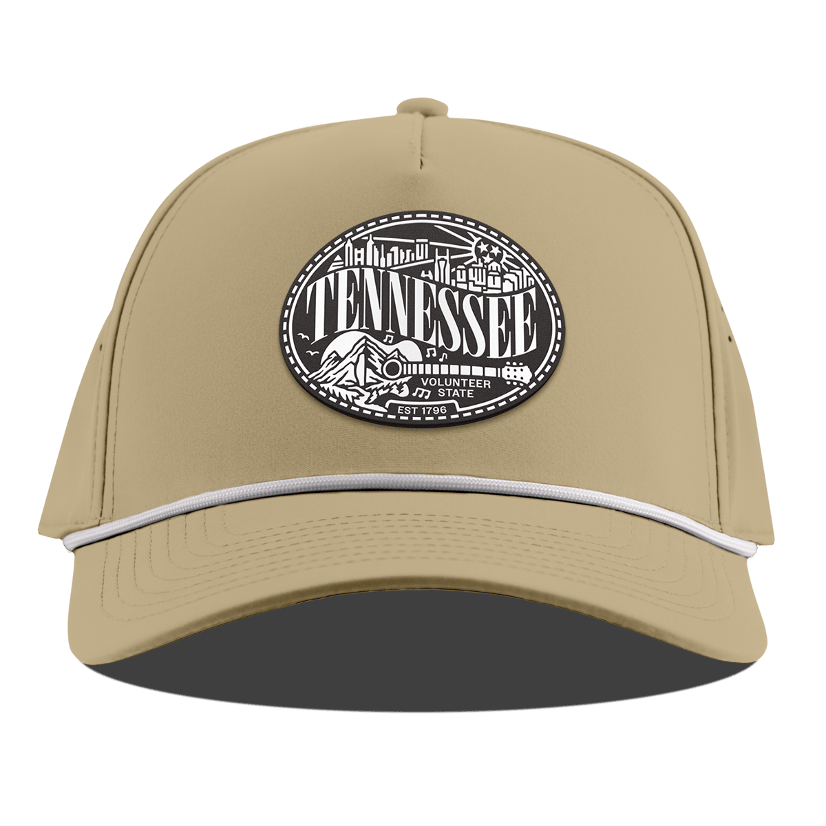 Tennessee Traveler Curved 5 Panel Rope Desert