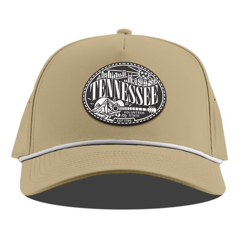Tennessee Traveler Curved 5 Panel Rope Desert