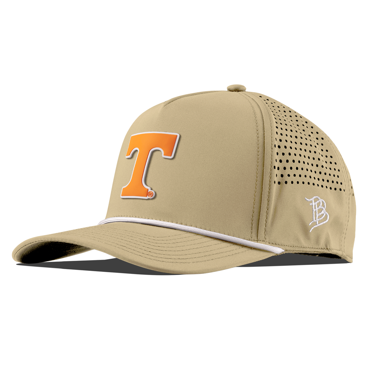 University of Tennessee "Tennessee Block" Curved 5 Panel Rope Desert