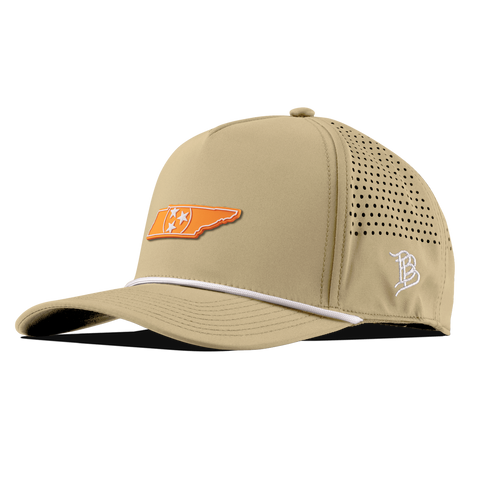 University of Tennessee "Tennessee Orange" Curved 5 Panel Rope Desert