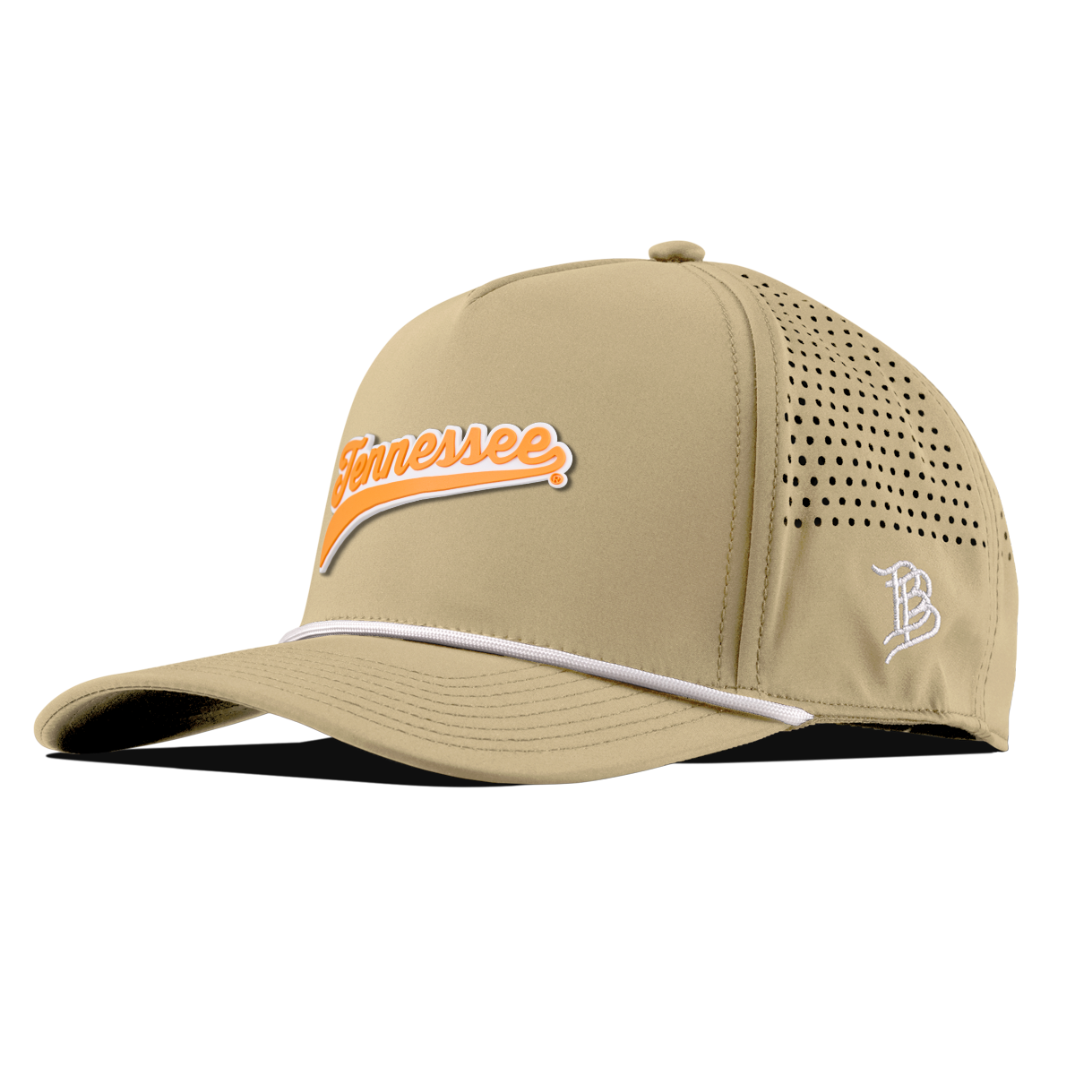 University of Tennessee "Tennessee Script" Curved 5 Panel Rope Desert
