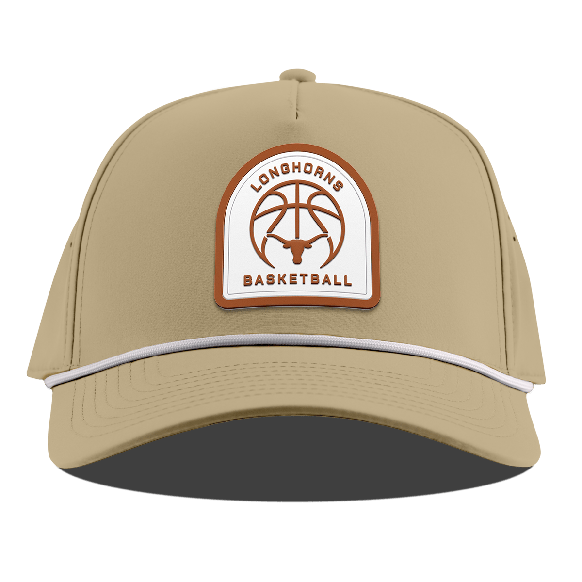 University of Texas "Texas Basketball" Curved 5 Panel Rope Desert