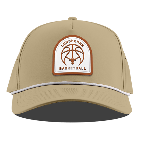University of Texas "Texas Basketball" Curved 5 Panel Rope Desert