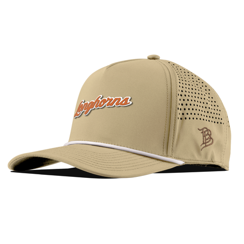 University of Texas "Texas Longhorn Script" Curved 5 Panel Rope Desert