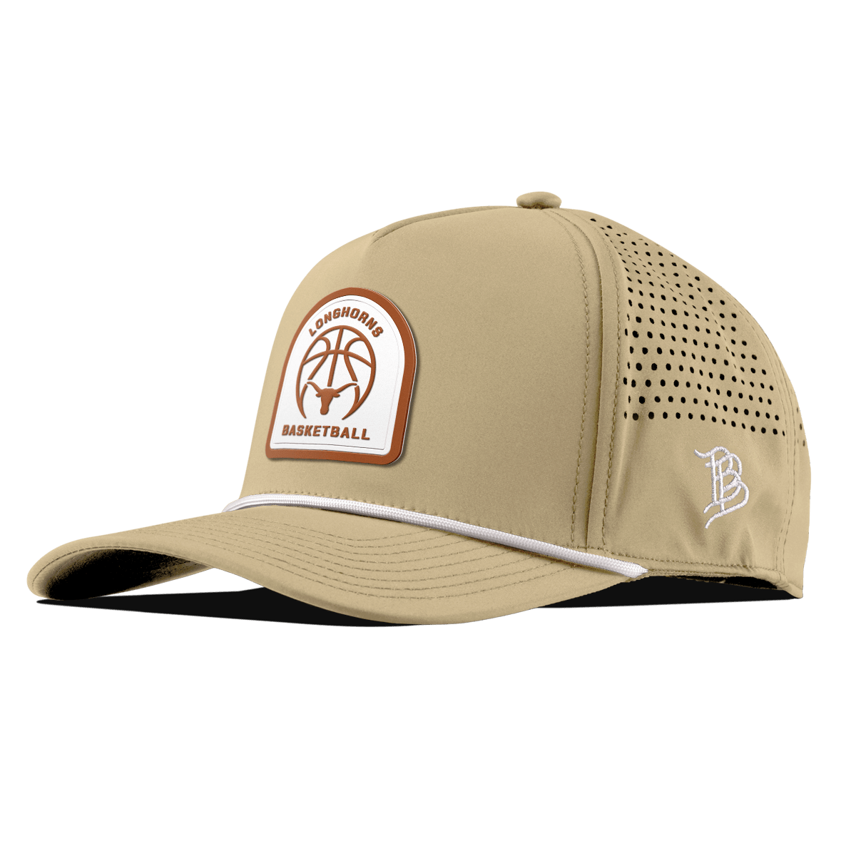 University of Texas "Texas Basketball" Curved 5 Panel Rope Desert