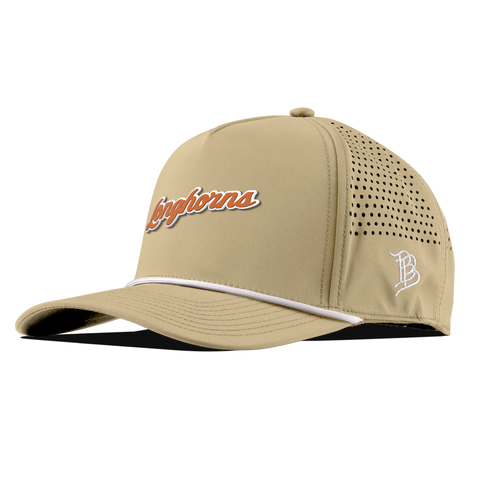University of Texas "Texas Longhorn Script" Curved 5 Panel Rope Desert