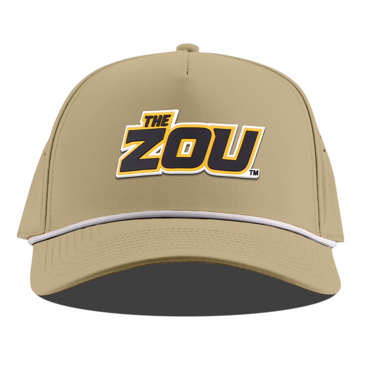 University of Missouri "The Zou" Curved 5 Panel Rope Desert
