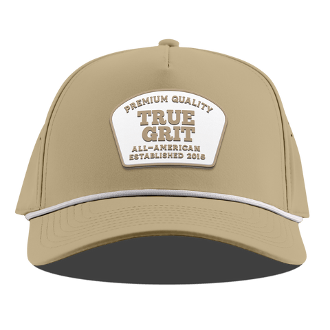 True Grit Curved 5 Panel Rope Desert