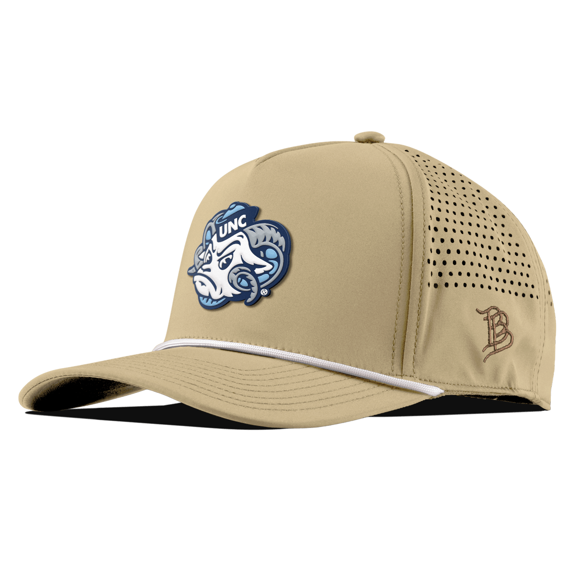 University of North Carolina "UNC Rameses" Curved 5 Panel Rope Desert