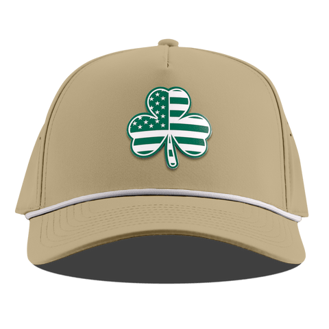 USA Shamrock Curved 5 Panel Rope Desert