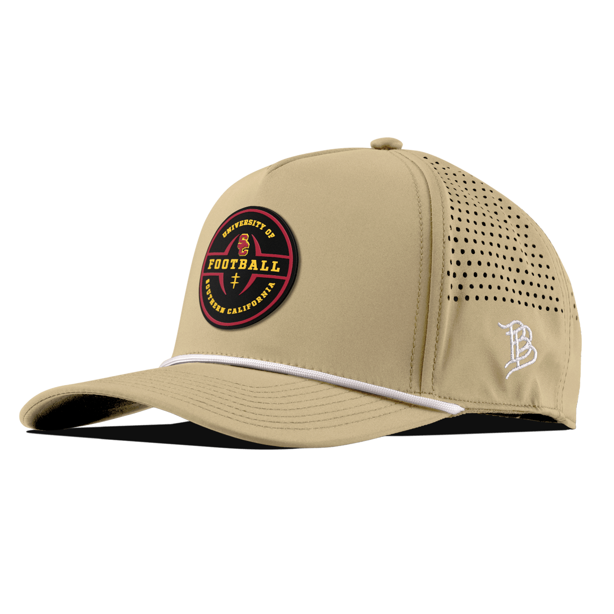 University of Southern California "USC Football Legacy" Curved 5 Panel Rope Desert