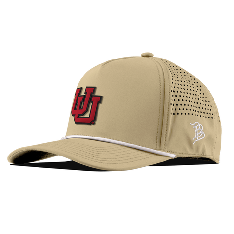 University of Utah "Utah Block" Curved 5 Panel Rope Desert