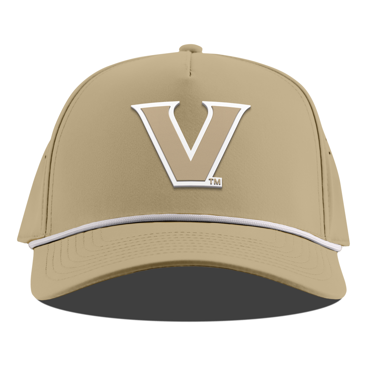 Vanderbilt University "Vanderbilt DC Series" Curved 5 Panel Rope Desert