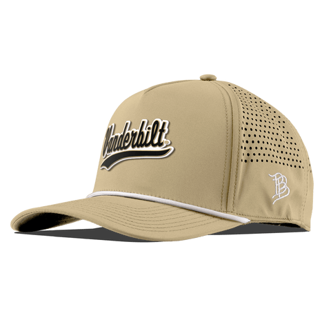 Vanderbilt University "Vanderbilt Script" Curved 5 Panel Rope Desert