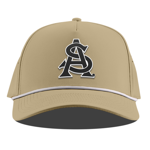 Arizona State University "Vintage ASU Team Logo" Curved 5 Panel Rope Desert