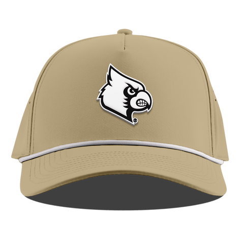 University of Louisville "Vintage Louisville Team Logo" Curved 5 Panel Rope Desert
