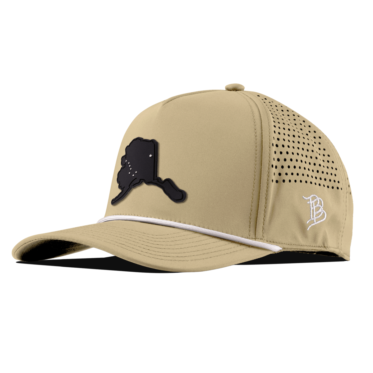 Alaska Vintage Curved 5 Panel Rope Desert