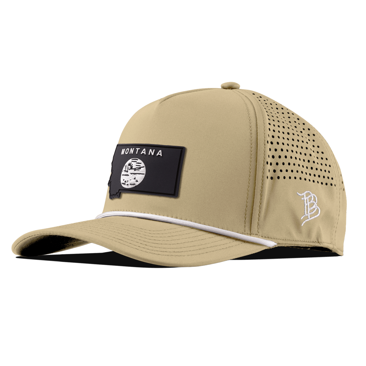 Montana Vintage Curved 5 Panel Rope Desert