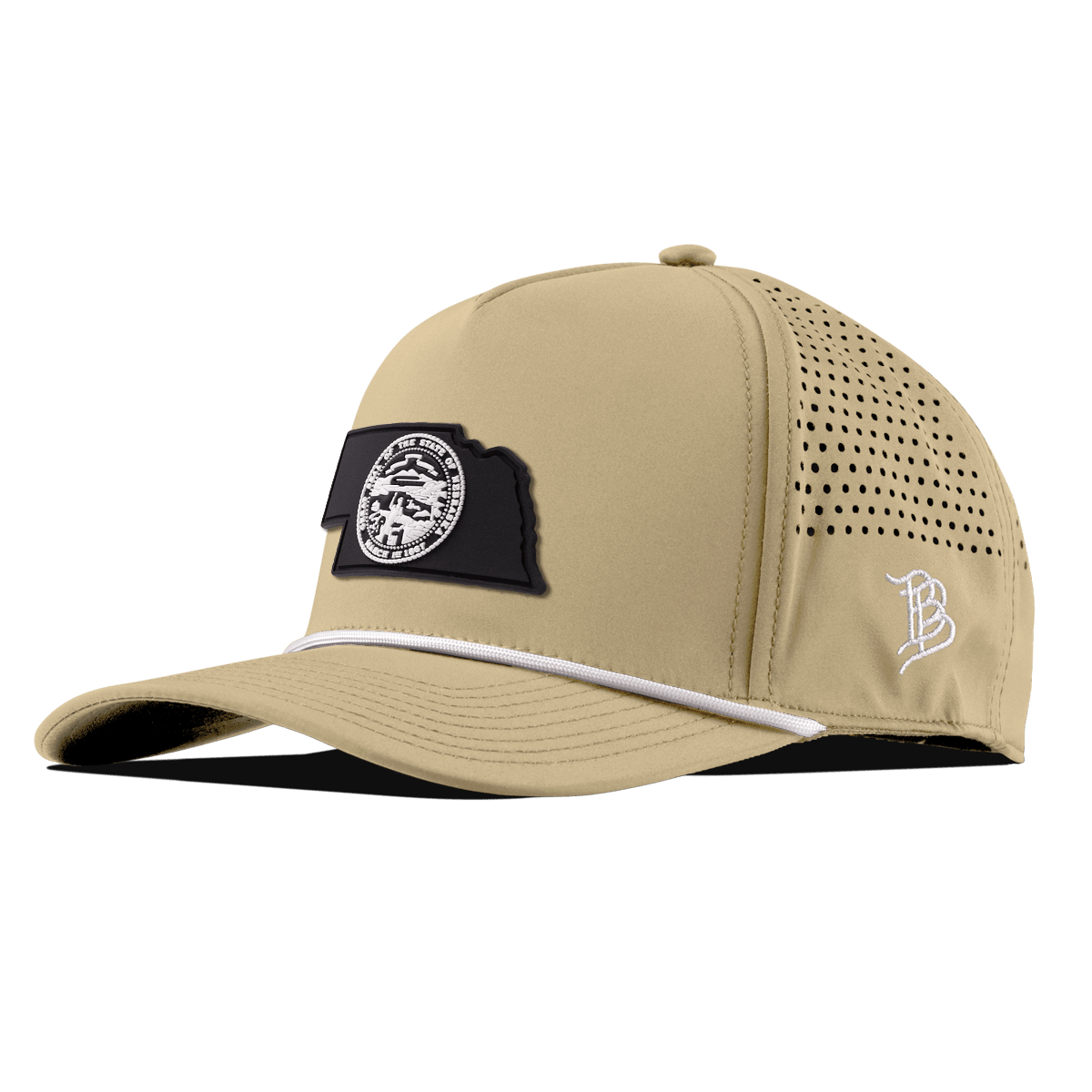 Nebraska Vintage Curved 5 Panel Rope Desert